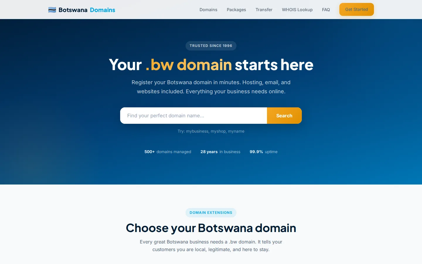 Botswana Domains Registry