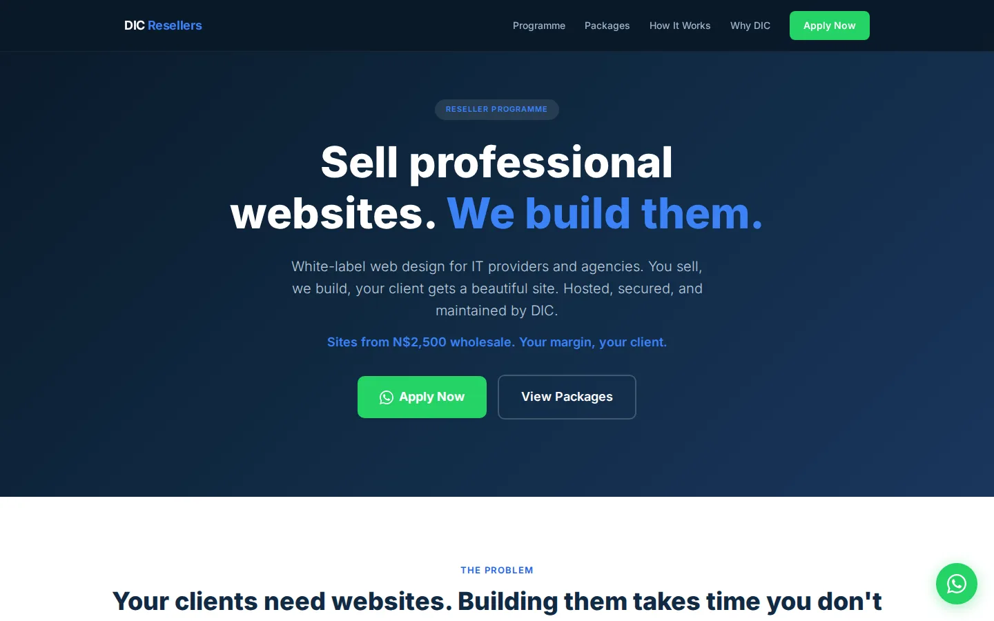 DIC Reseller Programme